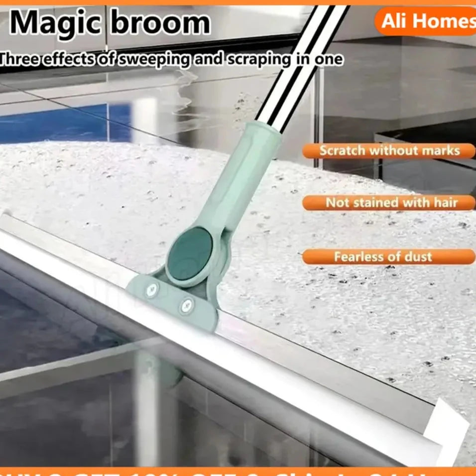 Magic Silicone ScruBroom: Effortless All-in-One Cleaning Tool